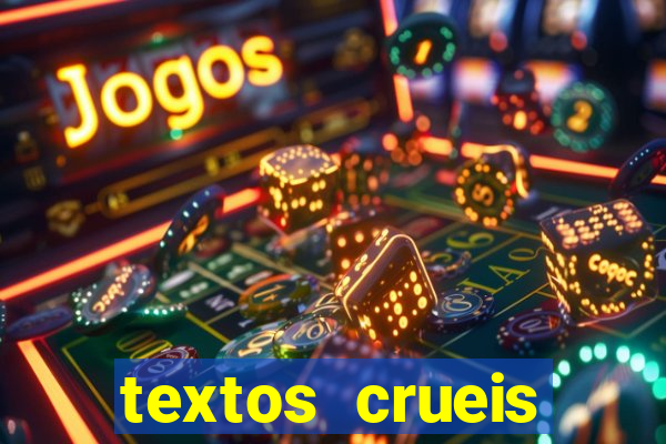 textos crueis demais pdf